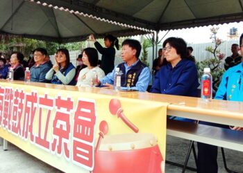 ▲東海龍門天聖宮為成立『東海戰鼓』廣邀台東各界共同前來見證成立過程。(圖/東海龍門天聖宮 提供)