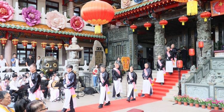 2024海峡两岸共祭人文始祖伏羲典礼在先啬宫圆满举行