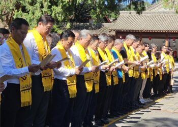 出席黄帝祭拜典礼 周锡玮鼓励两岸多开放交流降敌意