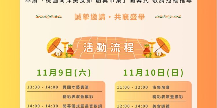 2024南洋美食节创异市集 快来一起享受异国风情!