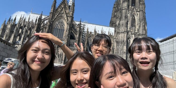 出国梦想校园启航，义守大学国际移动力丰沛，物治系学子前往德国进行跨领域交流学习