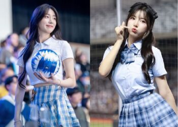 南韩啦㕸队女孩安芝儇(左)、南珉贞将现身台北网红嘉年华。(翻摄自安芝儇及南珉贞IG)