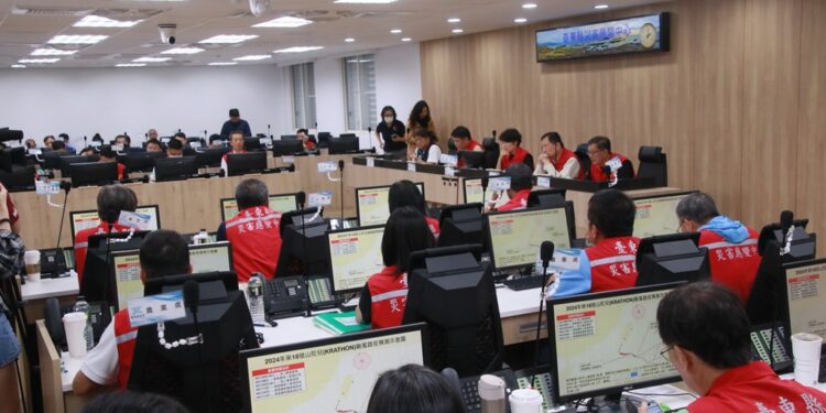 台东县山陀儿台风应变中心第二次工作会报于今日下午2时召开，由指挥官饶庆铃县长主持