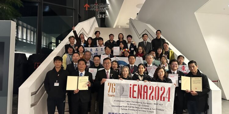 第76届德国纽伦堡国际发明展，台东学子打破历年纪录勇夺4金1银及2特别奖