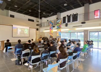 台东县政府于26日上午在台东美术馆大文创教室举办『2024台东声音艺术节 驻地创作论坛』