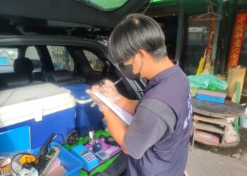 东县环保局即刻启动台风过后饮用水水质抽检