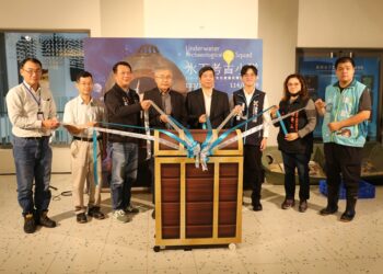 海科『水下文化资产校园巡回微型展』今开幕，贵宾大合照