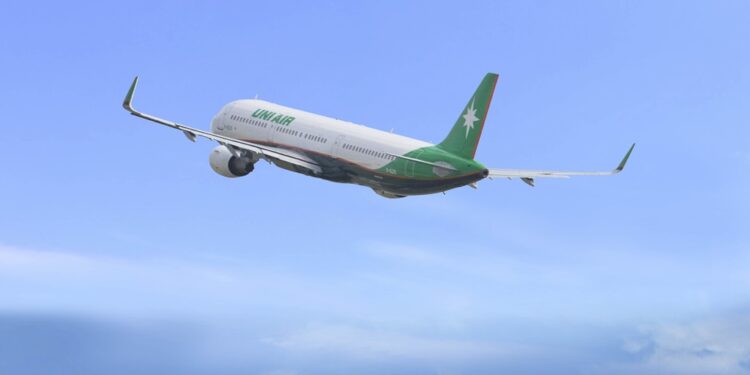 台东县政府积极推动与金门县双向包机互访，建立更紧密合作模式，首架『东金包机』将于明年3月17日启航(照片由立荣航空提供)