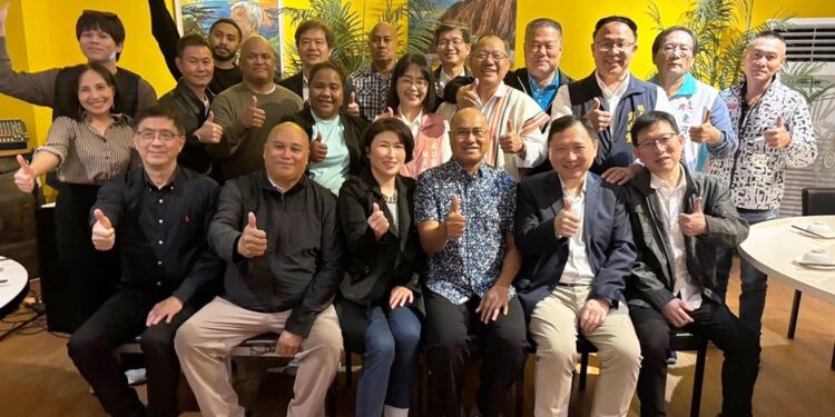 我国友邦帕劳共和国代表团及帕劳观光局台湾办事处12月1日至3日前来台东进行3天2夜访问行程，并于2日拜会台东县政府