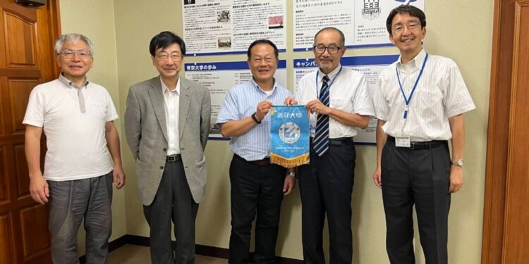 义守大学『医学科技学院』医学科学与生物科技学系(中)，前往日本帝京大学宇都宫校区的生命科学系交流学习