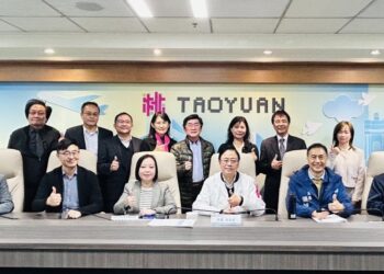 中华民国物流协会(TALM)、台湾国际物流暨供应链协会(TILSCA)、台湾冷链协会(TCCA)组成『3T物流联盟』联合拜访桃园市府张善政市长