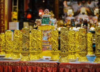 东海龙门天圣宫将于2025年3月10日乙巳蛇年首场天赦日晚间7时30分，盛大启建「玉皇十七慈光遍照法会-天赦日供香圣典」。图／东海龙门天圣宫提供