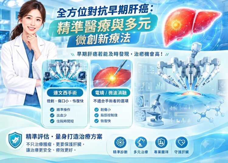 台大医院家医科医师暨肝病防治学术基金会执行长粘晓菁指出，随着免疫治疗、标靶药物、介入治疗与精准医疗持续进步，2026年的肝癌治疗已正式跨入『个人化精准医疗』新纪元。